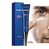 AKARY Awaken Peptide Depuffing Eye Gel, Lifts Firming Eye Tightener, Men's Moisturizing Eye Cream Hydrating Gel Smooths Under Eyes for Dark Circles, Puffiness, Fine Lines & Bags