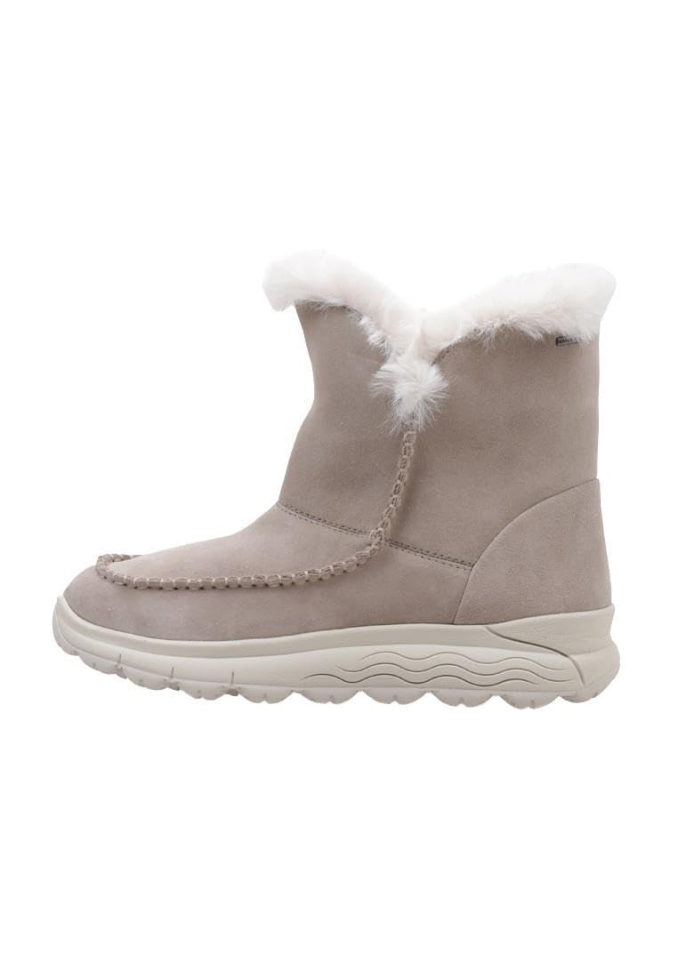 Geox Damen Beige Winterstiefel Spherica