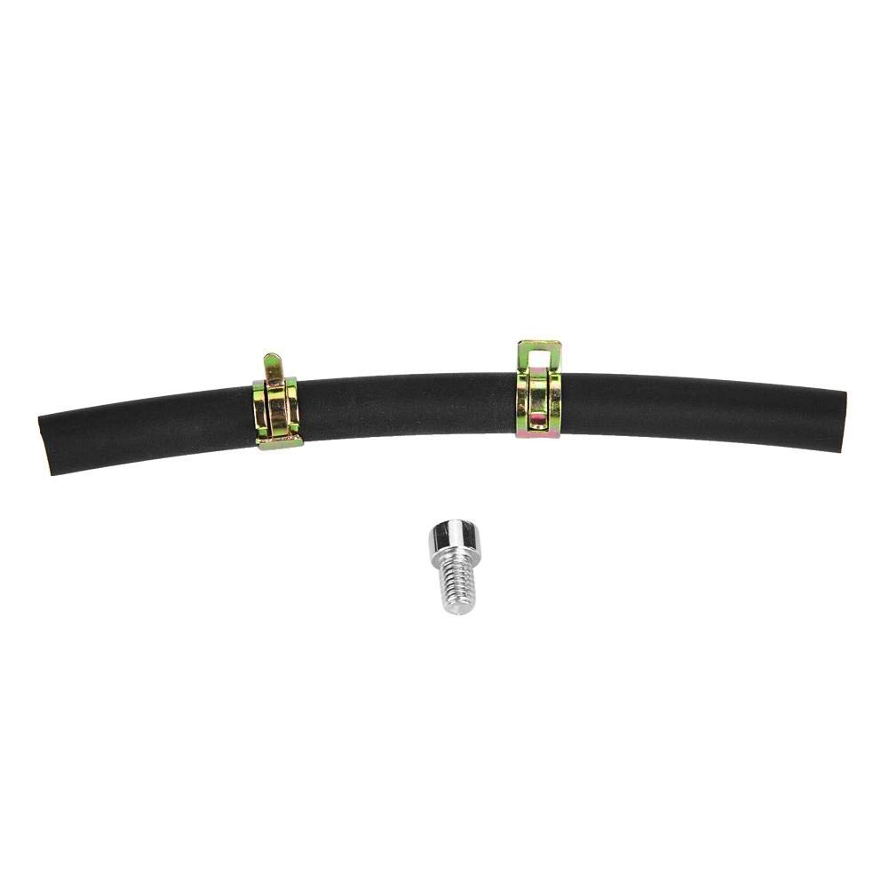 Serbatoio Liquido Freno Frizione, Qiilu Coppa Olio Freno Moto, Cilindro Maestro Frizione Freno Moto Serbatoio Fluido Serbatoio Coppa Olio Per Aprilia Ducati Nero