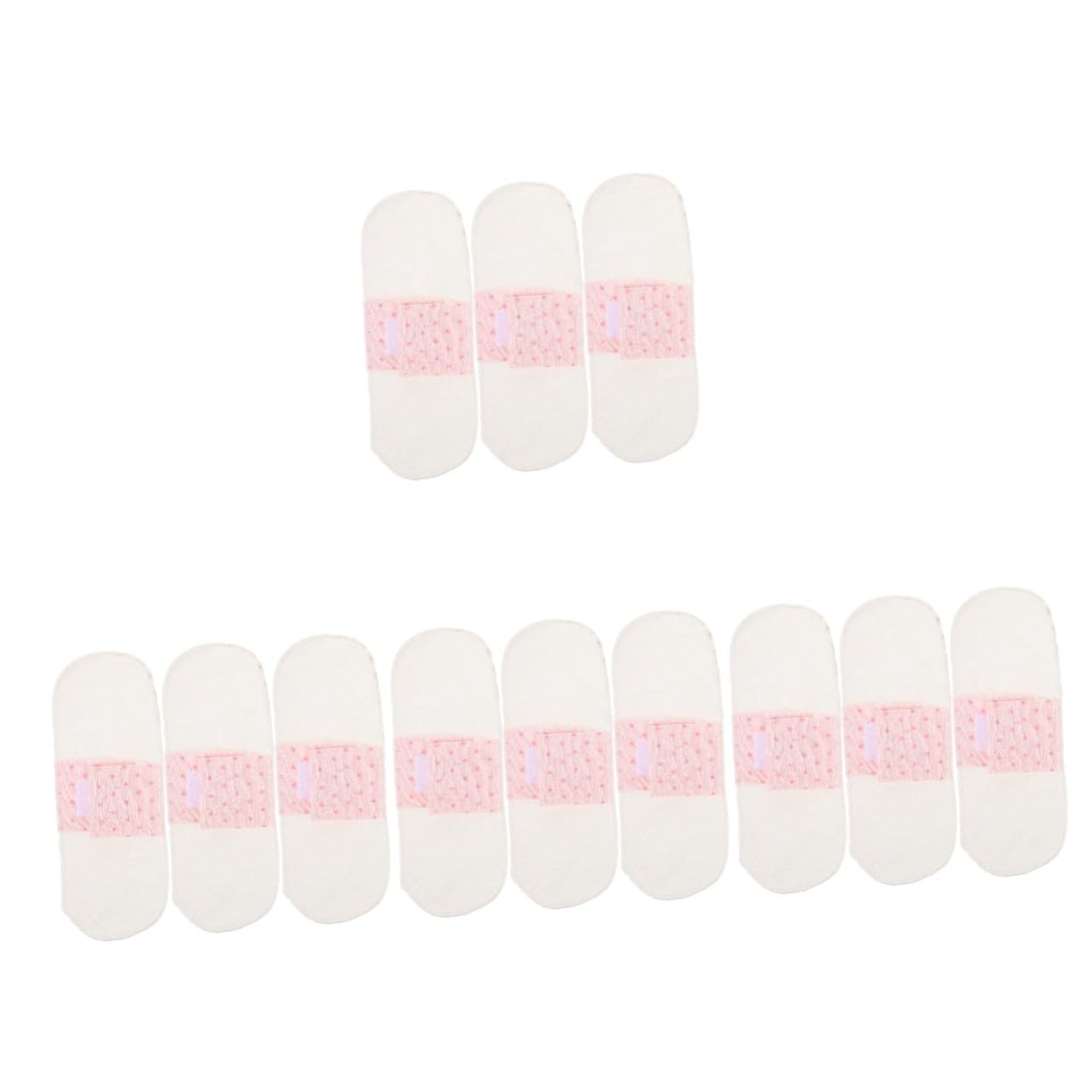 12 Pezzi Assorbenti Lavabili in Traspiranti con Forte Assorbimento e Blocco Protezione Femminile Riutilizzabile per Notte Post Parto e Incontinenza