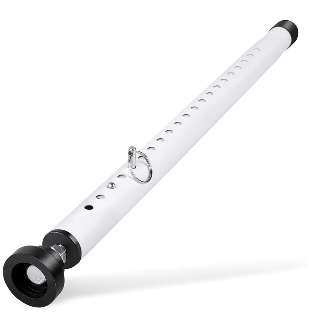 UDSKNV[KSL for Window Safety Bars Home, Sliding Door Security Bar, 17-50 Inch Adjustable with Rubber Tips, Sliding Door Lock Bar