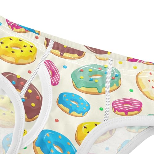 Wusikd Bakery Patisserie Boys' Underwear Cotton Boys Briefs Soft Toddler Underwear 6Y4