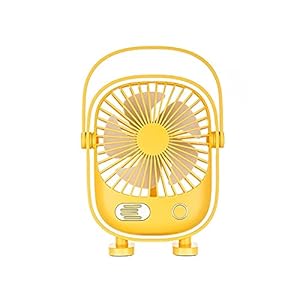 Fans Hand gehouden persoonlijke fan USB Oplaadbare rustige mini-ventilator voor thuis slaapkamer kantoor auto buiten…
