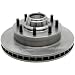ACDelco 18A507A Advantage Non-Coated Front Disc Brake Rotor and Hub Assembly