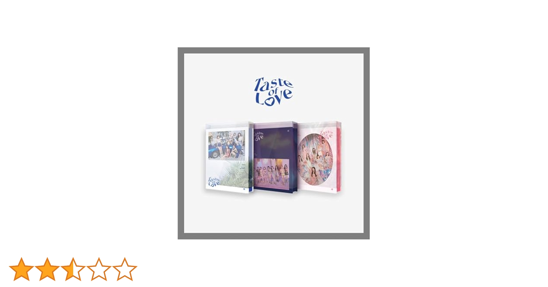 TWICE アルバム 10冊 Amazon.co.jp: TWICE 10th Mini Album - Taste of Love [ In