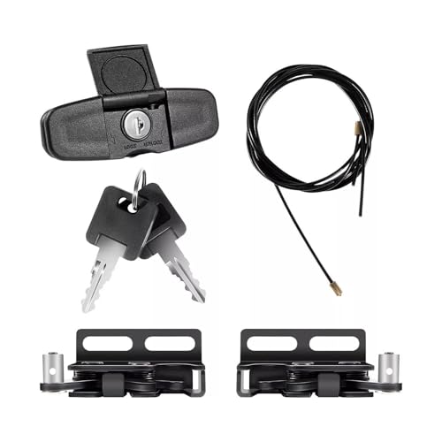 Kit de manija giratoria para camión, repuesto completo de cerradura con llaves de seguridad