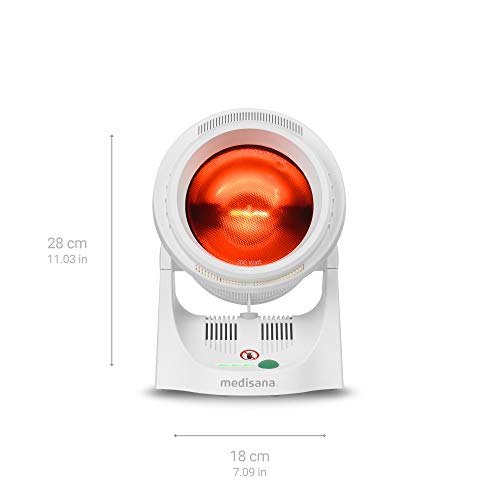 medisana IR 850 Infrarot-Wärmelampe, Infrarotleuchte 300 Watt – Ansicht 2