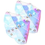 Housse de protection pour patins à glace : fabriquée en cuir pvc soigneusement sélectionné, résistante à l’usure, elle réduit l’amorti et protège les orteils des patins à roulettes