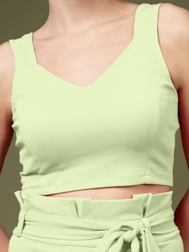 Image of OOMPH! Stretchable Sleeveless Crop Top