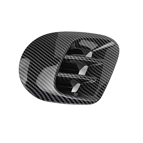 Couvercle de ventilation d'aile arrière en fibre de carbone pour Smart Fortwo 453