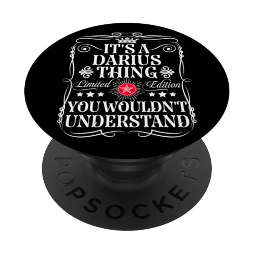 Darius nomina la sua una cosa di Darius che non capiresti PopSockets PopGrip Intercambiabile