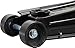 Torin TORT825051 Hydraulic Low Profile Trolley Service/Floor Jack with Single Piston Quick Lift Pump, 2.5 Ton (5,000 lb) Capacity, Black, Medium