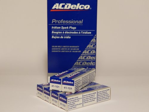 Acdelco # 41-101 Professional Iridium Spark Plug --- 6 Pcs New #TOP1