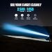 OLIGHT Javelot PRO 2 Upgraded 2500 Lumens Tactical Flashlight with Replaceable Battery Pack, Magnetic Dual Switch LED Flash Lights for Hunting & Searching (Black)
