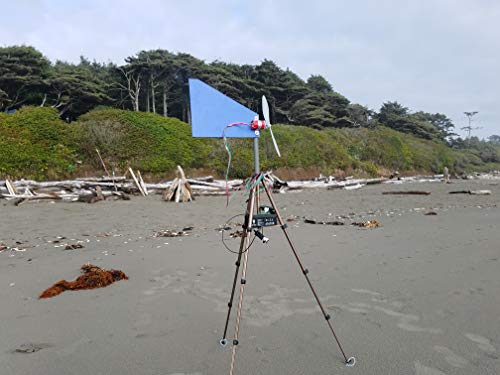 Travel Wind Turbine Generator II with Battery - Portable Power for RVers, Boaters, Campers, Hunters, Cabin Owners