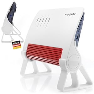 Ständer für Fritzbox 7690 5590 Fiber, 4690 & 7590 AX – stabile Halterung für bessere Belüftung & sicheren Stand Tischständer Halter Standfuß Fuß Aufsteller – Nicht für 7590 (ohne AX)