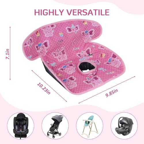Image of INFANZIA Dry Seat,Car Seat Protector Waterproof Carseat Liner Potty Training Toddlers, Baby and Infants, Piddle Pad for Carseats Strollers (Elephant, 2 Packs