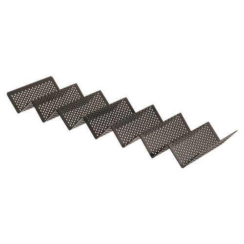 Snack Verkaufsständer Wellenform Brötchenständer Aluminium pulverbeschichtet 580 x 85 mm Cover