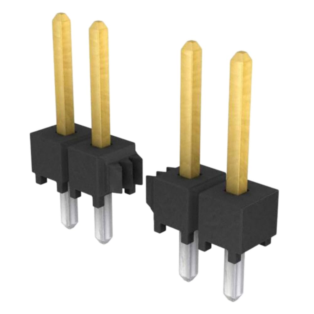 Pack of 8 TSW10807FS Conn Unshrouded Header HDR 8 POS 2.54mm Solder ST Top Entry Thru-Hole Bag, Bulk, RoHS