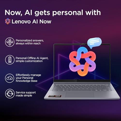 Image of Lenovo IdeaPad 5 2-in-1 AMD Ryzen AI 7 350 (24GB RAM /1TB SSD /14 (35.5cm) /WUXGA OLED /Windows 11 /Lenovo AI Now /Copilot+PC /Office Home 2024 /Digital Pen 2 /Grey /1.5Kg), 83KT000LIN Convertible Laptop