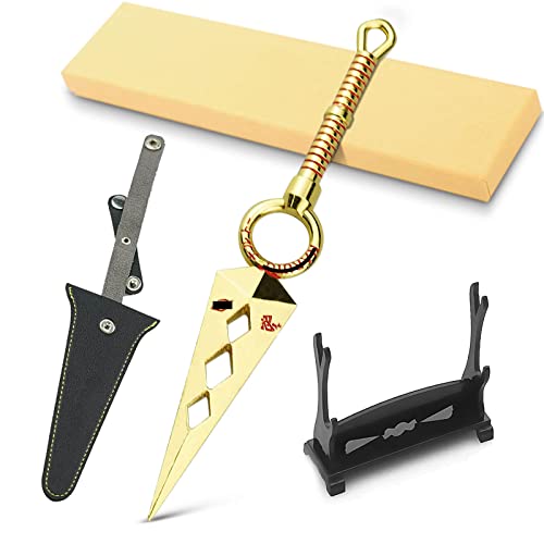 8.66in Kunai - Uzumaki Kakashi Namikaze Minato Kunai Cosplay,Kunai Cosplay Model Keychain Collection Gift (C-Gold) 8.66in Kunai - Uzumaki Kakashi Namikaze Minato Kunai Cosplay,Kunai Cosplay Model Keychain Collection Gift (C-Gold)