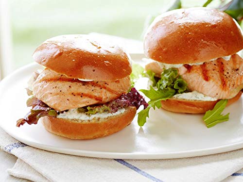 Ocean’s Finest Seafood - Atlantic Salmon - Skinless Natural Premium Fillets - 6Oz / 8 Portions (3 Lb) #TOP4