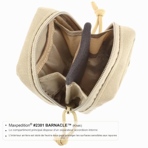 Maxpedition Barnacle Pouch etui ceinture nylon avec compartiments internes