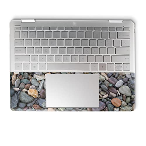 Image of MightySkins Carbon Fiber Skin Compatible with HP Spectre x360 14 inch (2022) Full Wrap Kit - Riverbed | Protective, Durable Textured Carbon Fiber Finish | Easy to Apply | Made in The USA