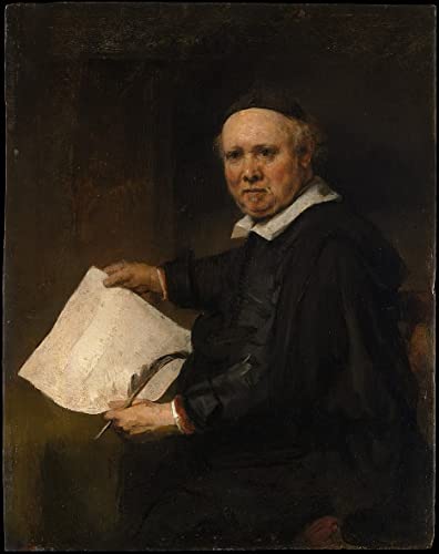 Tableau Portrait de Lieven Willemsz Van Coppenol Rembrandt