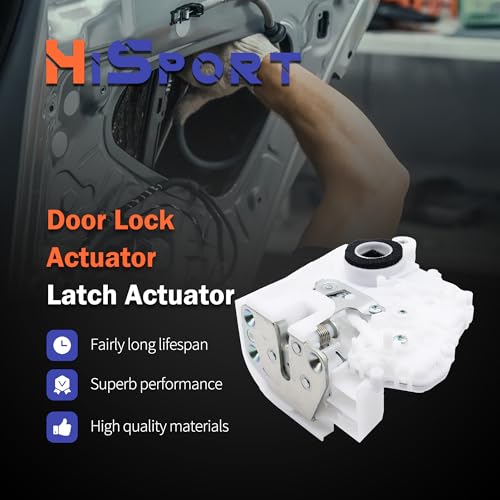 Image of HiSport Rear Left Driver Side Power Door Lock Latch Actuator Motor 72650-SWA-A01 Replacement for Honda CR-V CRV 2007 2008 2009 2010 2011