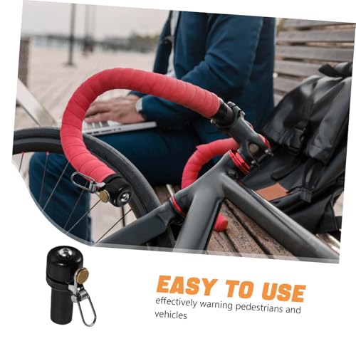 Timbre de bicicleta de 80 dB resistente a la intemperie para manillar 22,2 mm 3