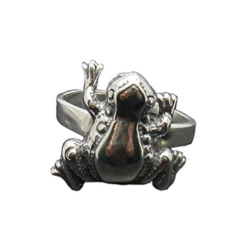 Bague Grenouille argent massif 925 R000799 : bague originale et délicate d'été