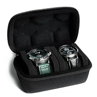 Amazon.co.jp: RIGICASE 2スロットウォッチトラベルケース、ハード