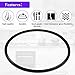 09985 Pressure Canner Sealing Ring Repalcement for Presto 01751 01781 01784 01745 01755 01782,Pressure Rubber Ring Fits for Presto 16 18 23 Qt Cooker,Pressure Cooker Parts & Accessories