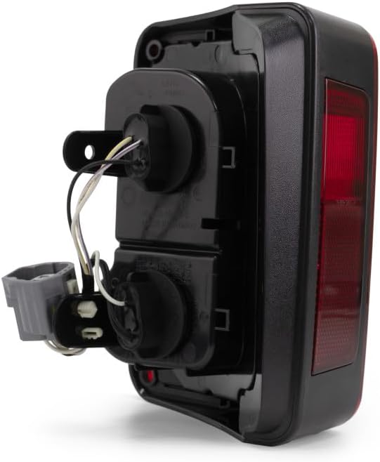 KarParts360 For 2007-2018 Jeep Wrangler Tail Light Assembly Driver Side Replacement for CH2800177 | 55077891AH