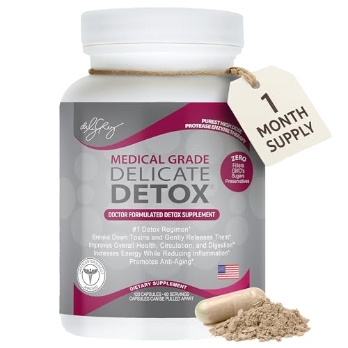 Dr. Liz Cruz Delicate Detox - Enzymes Supplement, Dietary Supplem...