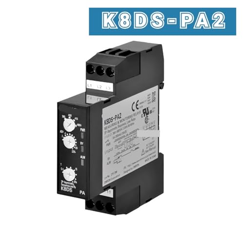 Relé de secuencia de fase trifásico K8DS-PH1 para control de motores 2