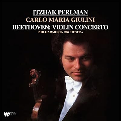Portada del vinilo Beethoven Concerto de Itzhak Perlman