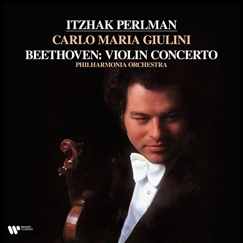 Portada del vinilo Beethoven Concerto de Itzhak Perlman