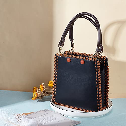 PandaHall 2 pezzi circa 40 cm Borsa in pelle con