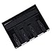 Koieam Cash Box, Cash Drawer Register Insert Tray Replacement 4 Bills 3 Money Storage Box