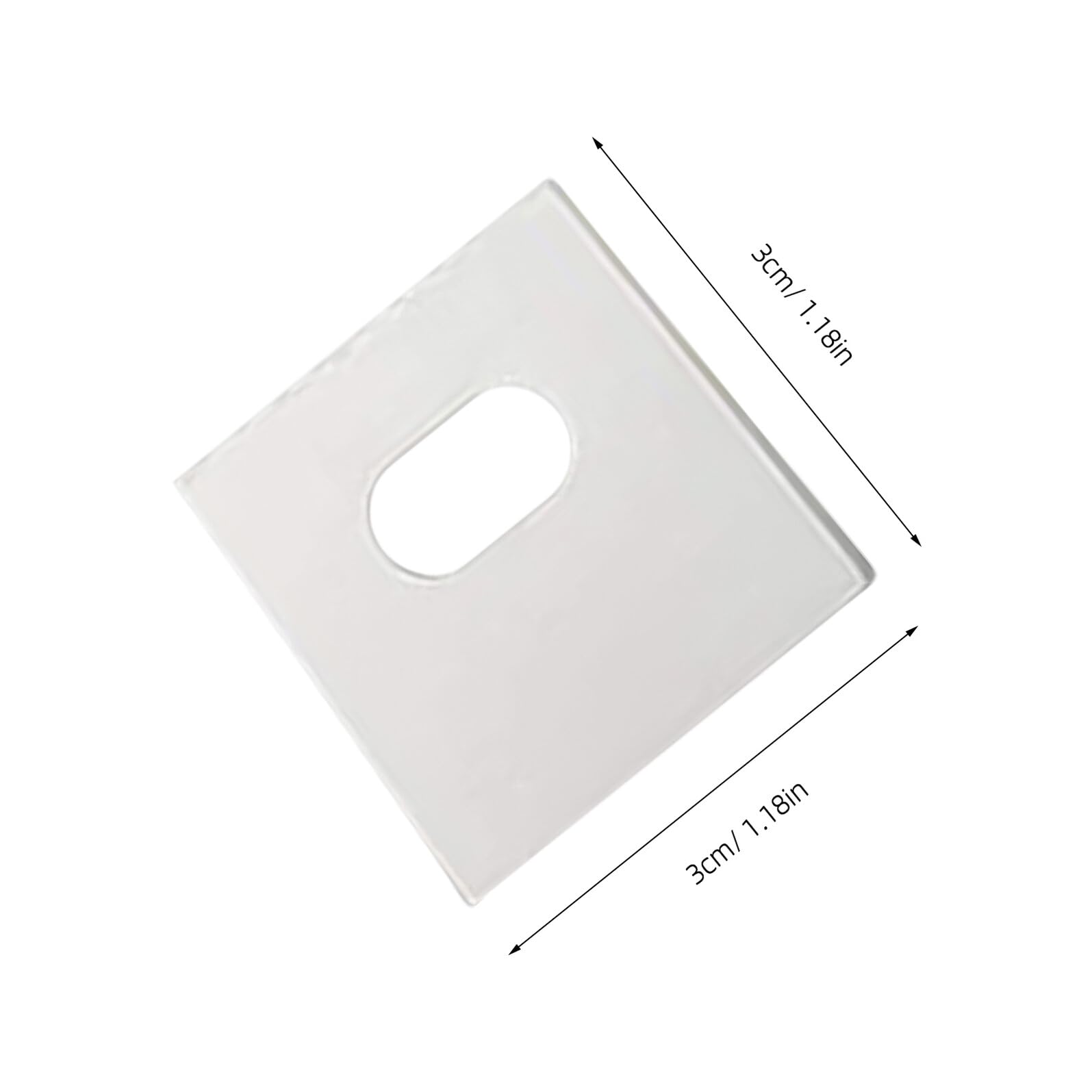Pestañas de Reparación 60 Piezas PVC Persianas Verticales | Blanco, Adhesivas, Repuesto para Lamas, Kit de Reparación y Fijadores para Persianas de Lamas Verticales