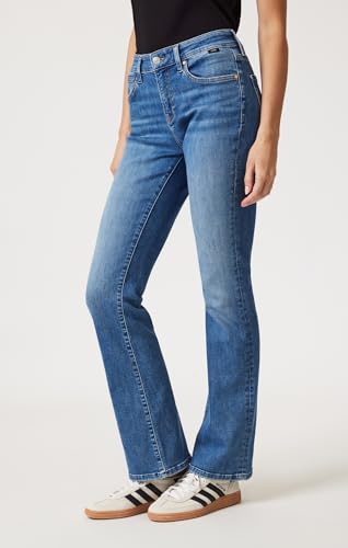 Mavi Women's Molly Mid Rise Bootcut Jeans2