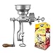 Corona Corn Grinder with Low Hopper, Grain Mill, Manual Grinder For Corn, Rice, Soybeans, Pepper, Chickpeas, Cast Iron Wheat Grinder For Domestic Use