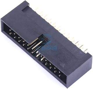 2 Pcs 2x12P2.54mm IDC Connector (Horn/Cow) Plug-in, P=2.54mm Jane Cow 2.54mm 3112-24SG0BK00A1