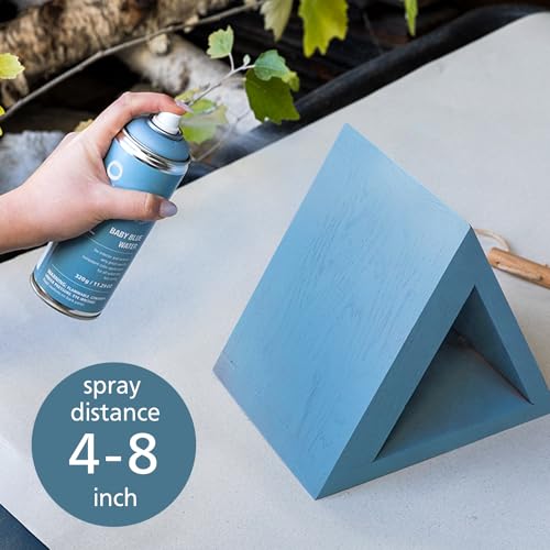 Image of Baby Blue Spray Paint | Water-based Light Blue Spray Paint