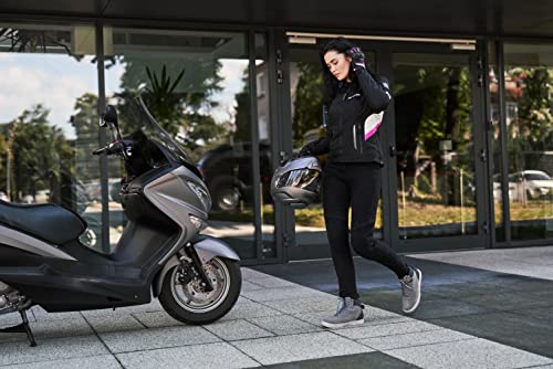 SHIMA SX-2 EVO Motorradschuhe für Herren - Atmungsaktiv, Verstärkte Leder Biker Motorradstiefel...