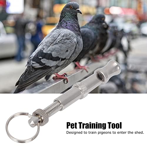 Heepdd HEEPDDZ79FY3GOUM 2Pcs Dog Whistles, Stainless Steel Ultrasonic Whistle thumb #2