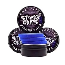 DESIGNED FOR BJJ & GRAPPLING – Purpose-built finger tape for Brazilian Jiu-Jitsu, grappling, wrestling and MMA training where grip control and finger stability matter. STRONG ZINC OXIDE ADHESIVE – Woven cotton tape delivers consistent hold during int...