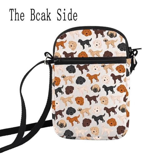 HOLLP Wheaten Terrier Lovers Gift The Anatomy of A Wheaten Crossbody Bag Wheaten Veterinary Small Sling Bag4